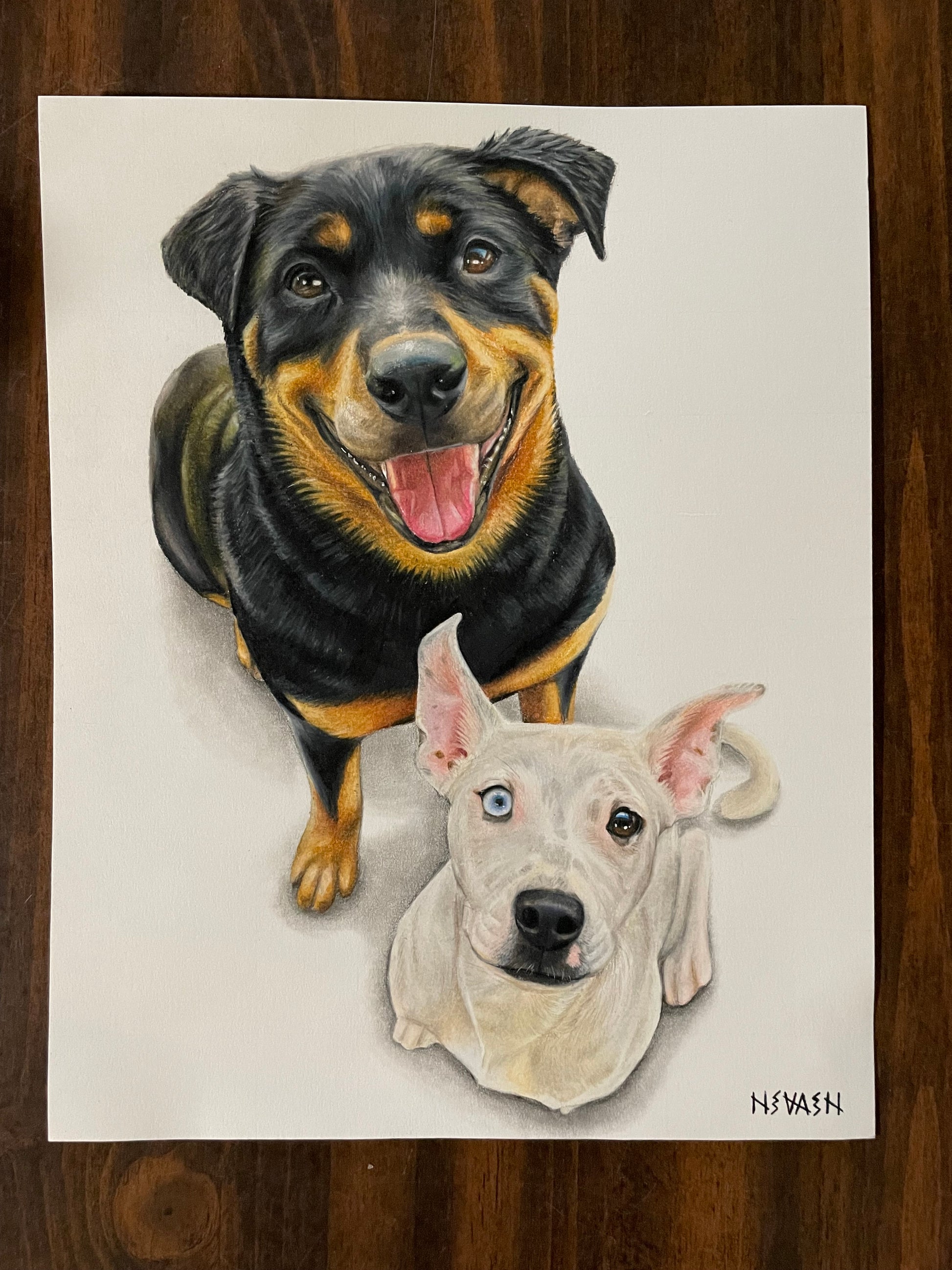 Custom Colored Pencil Portrait – People/Pets | November Holiday Waitlist