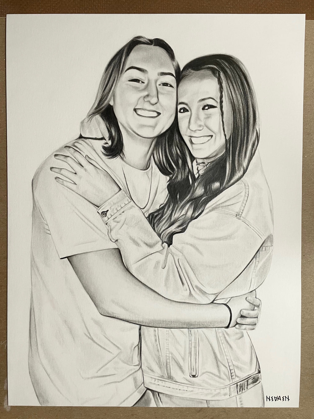 Final 50% Deposit — 11x14 inch Drawing