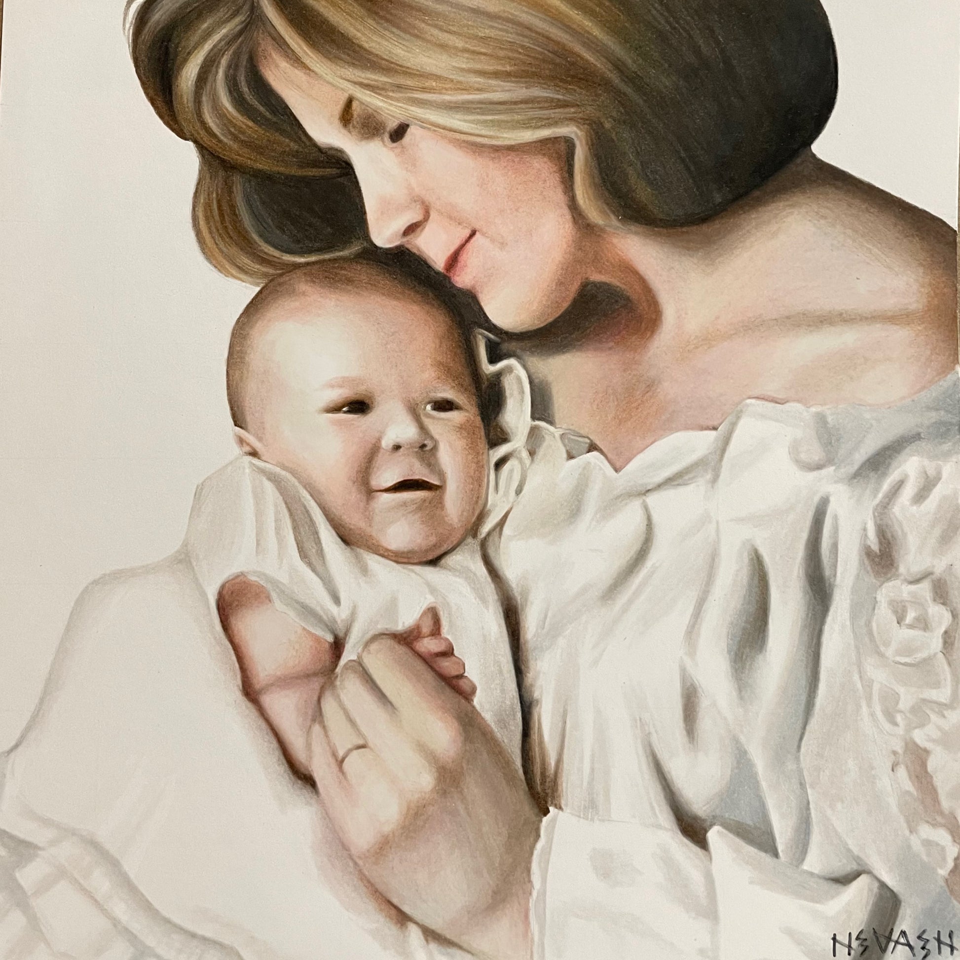 Custom Colored Pencil Portrait – People/Pets | November Holiday Waitlist
