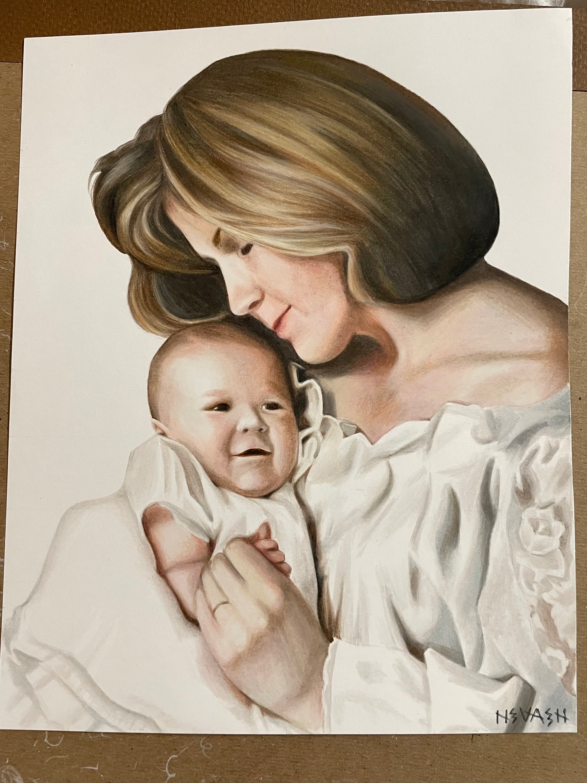 Final 50% Deposit — 11x14 inch Drawing