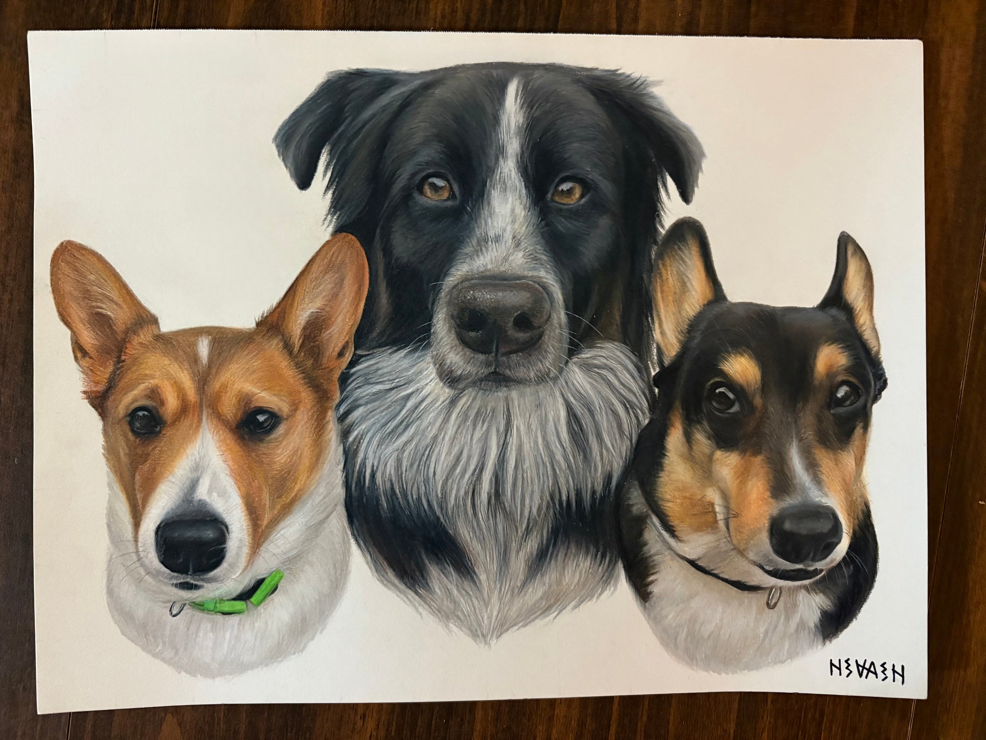 Custom Colored Pencil Portrait – People/Pets | November Holiday Waitlist